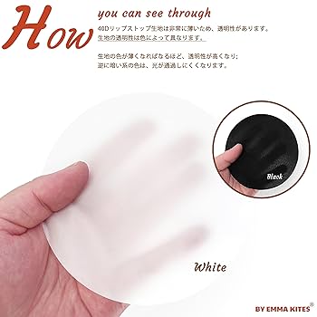 Amazon | emma kites 40D リップストップ ナイロン生地 布 150cm